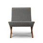Carl Hansen - MG501 Cuba Chair Outdoor, teak untreated / charcoal