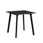 Hay - Copenhague CPH Deux 210 Dining table, 75 x 75 cm, beech black stained / laminate ink black