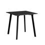 HAY - Copenhague CPH Deux 210 2. 0 Dining table, 75 x 75 cm, black stained beech / laminate ink black