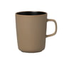 Marimekko - Oiva Mug with handle 250 ml, terra / black