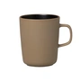 Marimekko - Oiva Mug with handle 250 ml, terra / black