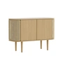 Umage - Treasures Sideboard with 2 doors, oak / Viennese wickerwork