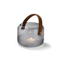 Philippi - Marlon lantern, ø 15 x h 12 cm, clear / brown