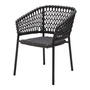 Cane-line - Ocean Armchair Outdoor, dark gray