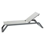 Cane-line - Siesta sun lounger, light grey