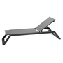 Cane-line - Siesta sun lounger, grey