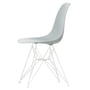 Vitra - Eames Plastic Side Chair DSR RE, white / light gray (white felt glides)