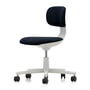 Vitra - Rookie Office chair, soft grey / Volo night blue (hard floor castors)