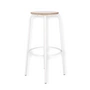 Jan kurtz - Paris bar stool h 75 cm, white