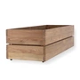 Jan Kurtz - Flower tub Minigarden 34 x 100 cm, teak wood natural