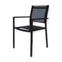 Fiam - Aria Stacking chair, black