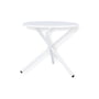 Fiam - Tris side table, ø 53 cm, white