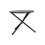 Fiam - Tris side table, ø 53 cm, black