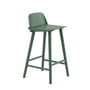 Muuto - Nerd bar stool h 65 cm, green