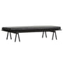Woud - Level Daybed, black / black