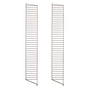 String - Floor ladder for String shelf 200 x 30 cm (set of 2), brown