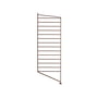 String - Floor ladder for String shelf 85 x 30 cm, brown