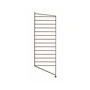 String - Bottom ladder for String shelf 85 x 30 cm, brown