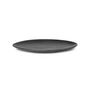 Ferm Living - Flow Plate, Ø 22 cm, black