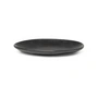 Ferm Living - Flow plate, Ø 15 cm, black