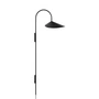 Ferm Living - Arum Tall Wall lamp, black