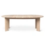 Ferm Living - Bevel Extending table, oak white oiled