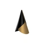 Umage - Cornet Lampshade, Ø 1 3. 4 x 2 3. 8 cm, brass / black