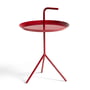 Hay - DLM side table, cherry red glossy