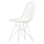 Vitra - Wire Chair DKR (H 43 cm), white / without cover, felt glides (white)