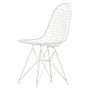 Vitra - Wire Chair DKR (H 43 cm), white / without cover, felt glides (white)