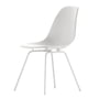 Vitra - Eames Plastic Side Chair DSX, white / white (felt glides white)