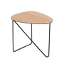 Lind DNA - Curve side table m, oak / black
