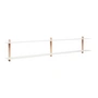 Gejst - Nivo Wall shelf C, light oak / white