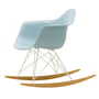 Vitra - Eames Plastic Armchair RAR RE, maple yellowish / white / ice gray