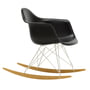 Vitra - Eames Plastic Armchair RAR RE, maple yellowish / white / deep black