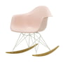 Vitra - Eames Plastic Armchair RAR RE, maple yellowish / white / pale pink