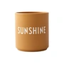 Design Letters - AJ Favourite Porcelain mug, Sunshine / yellow
