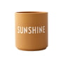 Design Letters - AJ Favourite Porcelain mug, Sunshine / yellow