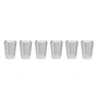 Stelton - Pilastro Drinking glass 0,24 L, clear (set of 6)