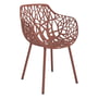 Fast - Forest armchair (outdoor), terracotta