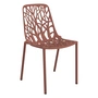 Fast - Forest Stacking chair ( Outdoor ), terracotta
