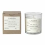 Broste Copenhagen - Linden scented candle, Ø 8 x H 8 cm, white