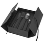 Broste Copenhagen - Hune Cutlery set, Titanium matt black (16 pcs.)