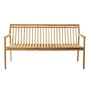 FDB Møbler - M11 garden bench 63.5 x 162 cm, teak