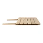 FDB Møbler - M5 extension for garden table M2 / M3 90 x 77.5 cm, teak