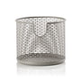 Zone Denmark - Metal storage basket, Ø 12 x H 10 cm, taupe