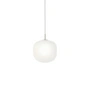 Muuto - Rime Pendant lamp Ø 25 cm, opal / gray
