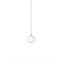 Muuto - Rime Pendant lamp Ø 12 cm, opal / gray