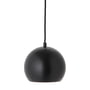 Frandsen - Ball Pendant light Ø 18 cm, black matt / white