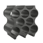 Koziol - Bottle rack Set-Up, deep grey